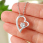 Necklace from Husband to Wife, To My Wife You Are My Only Dream Heart Pendant, Gift For Valentine's Day, Anniversary, Birthday, Couple Collection