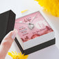 Every Love Story is Beautiful But Ours is My Favorite Necklace with Message Card