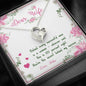 Customized Silver Heart Necklace, Pendant With Message Card, Gold/Silver Personalized Necklace, Couple Gifts, Custom Gifts For Her, Jewelry From Husband To wife