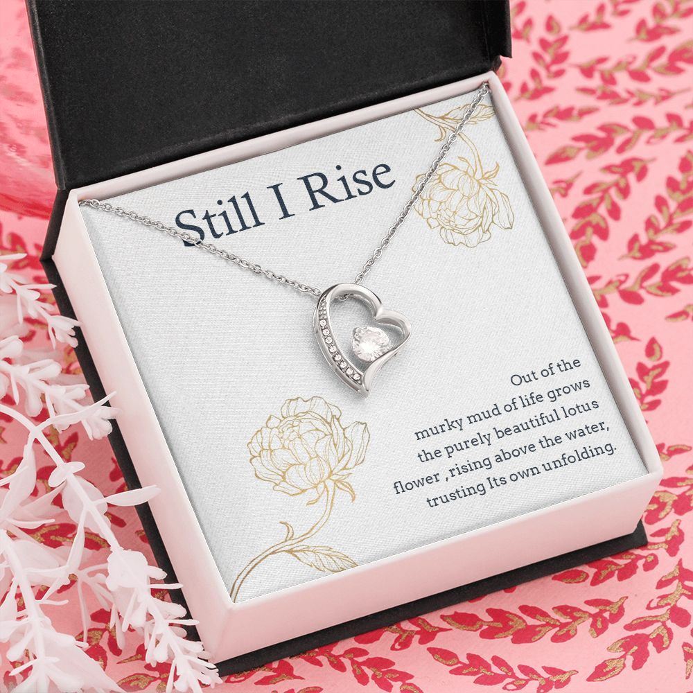 Forever Love Necklace with message card, Gift for all occasion, unique gift for her