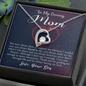 Caring Mom, Forever Love Necklace, Necklace For Her From Her Son, Birthday, Anniversary, Christmas, Mother's Day, Pendant For Her, Jewelry For Her, Gift For Her From Her Son