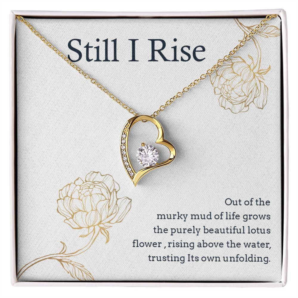 Forever Love Necklace with message card, Gift for all occasion, unique gift for her
