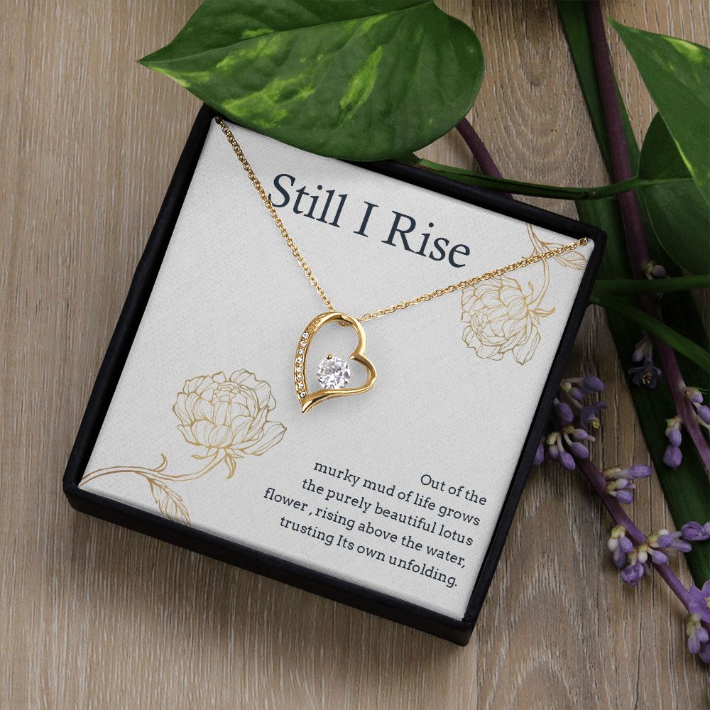Forever Love Necklace with message card, Gift for all occasion, unique gift for her