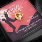 Valentine's Day Gift from Husband to Wife, Pendant With A message Card, Couple Collection, If I Did Anything Right In My Life It Was When I Gave My Heart To You Heart Pendant, Heart Shape Necklace With Message Card