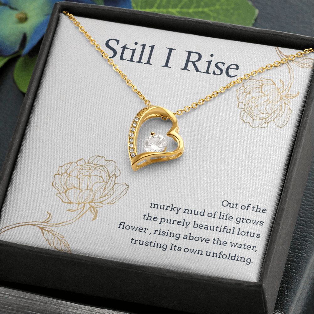 Forever Love Necklace with message card, Gift for all occasion, unique gift for her