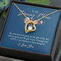 My Bonus Mom, Forever Love Necklace, Mother’s Day Gift For Her, Christmas, Birthday, Anniversary, Gift For Her, Jewelry For Her, Necklace For Her, Pendant For Her