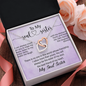 To My Soul Sister, Interlocking Hearts Necklace With You Will Always Be The Sister Of My Soul, The Best Friend Of My Heart Message Card, Necklace for Her, Birthday, Gift For Her, Jewelry For Her