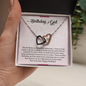 Birthday Girl, Interlocking Hearts Necklace, Pendant For Her, Birthday Gift For Her, Jewelry For Her, Gift For Her, Present For Her Birthday, Necklace For Her