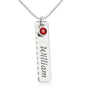 Personalized Premium Birth Stone Pendent