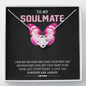 Valentine's Day Gift For Soulmate/Girlfriend/Wife, Knot Pendant With Message Card, I love You Forever And Always, Couple Jewelry, Couple Collection