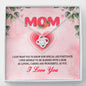 To My Mom, Knot Pendant For A Loving Caring And Wonderful Mother, Jewelry For Her, Silver Pendant, Necklace With Message Card, Gift For Mom, Mother's Day