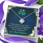 To My Wife You Are Already Mine Knot Pendant, Gift For Wife, Necklace With A Beautiful Message Card, Anniversary, Valentine's Day, Silver Pendant For Wife