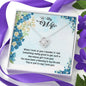 To My Wife You Have Been A Blessing In My Life Knot Necklace, Necklace For Her, Pendant with Message card, Gift For Valentine's Day, Birthday, Anniversary, Couple Gifts, Jewelry For Her