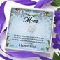 To My Mom, Thank You For All The Special Things You Do For Me, Happy Mother's Day, Silver Pendant For Mom, Necklace With Message Card, Jewelry For Her, Birthday