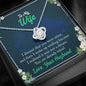 To My Wife You Are Already Mine Knot Pendant, Gift For Wife, Necklace With A Beautiful Message Card, Anniversary, Valentine's Day, Silver Pendant For Wife