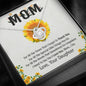 To My Mom, I Need To Say I Love You Mom, Knot Pendant For Mother Gift Ideas For Mother/Daughter, Jewelry For Her, Silver Pendant, Necklace With Message Card