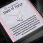 Mother In Law Necklace With Message Card, Mother in Law Jewelry, Mother Day Necklace, Ideas For Her, Knot Necklace, Birthday Gift, Mother in Law Gifts For Christmas
