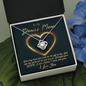 To My Bonus Mom, Love Knot Necklace, Mother’s Day Message Card Gift Pendant For Her, Christmas, Birthday, Anniversary, Gift For Her, Jewelry For Her, Necklace For Her, Mother’s Day Gift