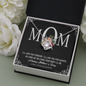 To Mom, Love Knot Necklace, Gift For Mom From Daughter, Mother's Day Special Gift, Mom Birthday Gift from Daughter, Jewelry Gift for Mom, Necklace for Mom