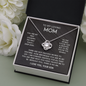 To My Loving Mom I Love You Knot Necklace For Mother's Day