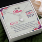 To My Mom, Alluring Beauty Necklace With You Want Is Your Child To Be Happy That's What I've Learned Message Card, Mother's Day Gift , Pendant For Her, Jewelry For Her