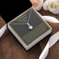 To My Boyfriend's Wonderful Mom, Alluring Beauty Necklace With Thanks For Raising The Man Of My Dream Message Card, Mother's Day Gift, Birthday, Anniversary, Gift For Her, Pendant For Her, Jewelry For Her