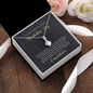 To A Beautiful Girl, Alluring Beauty Necklace With Your Heart Will Always Guide Your Soul Message Card, Convocation Day Gift For Her, Pendant For Her, Jewelry For Her