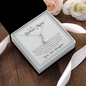 To My Bonus Mom, Alluring Beauty Necklace With I'm So Glad To Have You Here In My Life Message Card, Jewelry For Her, Mother's Day Gift, Anniversary, Birthday, Gift For Her, Pendant For Her