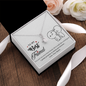 To My Best Friend, Alluring Beauty Necklace With I Pinky Promise To Annoy You Forever Message Card, Birthday, Gift For Her, Jewelry For Her, Necklace for Her, Pendant For Her