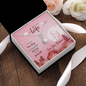 To My Wife, Alluring Beauty Necklace With Message Card, Jewelry For Her, Anniversary, Birthday, Gift For Her, Pendant For Her, Delightful Necklace With Message Card