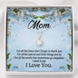 To My Mom, I Need To Say I Love You, Jewelry For Her, Silver Pendant For Mom, Necklace With Message Card, Happy Mother's Day, Gift Ideas For Mother/Daughter