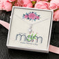 To My Mom, Happy Mother's Day, Jewelry For Her, Silver Pendant For Mom, Necklace With Message Card, Alluring Beauty Necklace, I Love You, Birthday, Anniversary