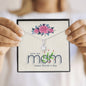 To My Mom, Happy Mother's Day, Jewelry For Her, Silver Pendant For Mom, Necklace With Message Card, Alluring Beauty Necklace, I Love You, Birthday, Anniversary