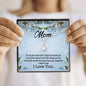 To My Mom, I Need To Say I Love You, Jewelry For Her, Silver Pendant For Mom, Necklace With Message Card, Happy Mother's Day, Gift Ideas For Mother/Daughter
