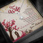 Dear Wife You Are My Everything Alluring Beauty Necklace, Silver Pendant For Her, Necklace With Message Card, Gift For Valentine's Day, Birthday, Anniversary, Couple Collection