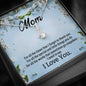 To My Mom, I Need To Say I Love You, Jewelry For Her, Silver Pendant For Mom, Necklace With Message Card, Happy Mother's Day, Gift Ideas For Mother/Daughter