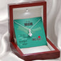 To My Mom, Happy Mother's Day To My Beautiful And Unique Mom, Jewelry For Her, Silver Pendant For Mom, Necklace With Message Card, Alluring Beauty Necklace