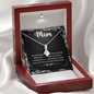 to My Mom, I Appreciate You So Much, Alluring Beauty Necklace, Pendant for Wife, Gift for Mother's Day, Christmas, Birthday, Mom/Daughter Gifts