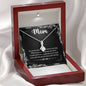 To My Mom, I Appreciate You So Much Mom, Gift For Mother, Necklace With Message Card, Silver Pendant For Mother, Alluring Beauty Necklace, Jewelry For Her