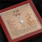 Gift For Birthday, Valentine's Day, Christmas, Anniversary, Silver Alluring Beauty Necklace, Couple Collection, Jewelry For Her, You are Special to Me Silver Necklace With Message card