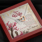 Valentine's Day Gift For Wife, To My Wife You Are So Special To Me Pendant, Interlocking Heart Pendant, Gold/Silver Heart Necklace With Message Card, Couple Gifts, Present For Wife