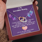 To My Incredible Mummy, Interlocking Hearts Necklace, Mother's Day Gift, Birthday Gift, Christmas, Anniversary, Gift For Her, Valentine's Day, Jewelry For Her