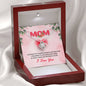 To My Mom, Knot Pendant For A Loving Caring And Wonderful Mother, Jewelry For Her, Silver Pendant, Necklace With Message Card, Gift For Mom, Mother's Day