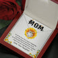 To My Mom, I Need To Say I Love You Mom, Knot Pendant For Mother Gift Ideas For Mother/Daughter, Jewelry For Her, Silver Pendant, Necklace With Message Card