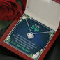 To My Wife You Are Already Mine Knot Pendant, Gift For Wife, Necklace With A Beautiful Message Card, Anniversary, Valentine's Day, Silver Pendant For Wife