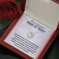 Mother In Law Necklace With Message Card, Mother in Law Jewelry, Mother Day Necklace, Ideas For Her, Knot Necklace, Birthday Gift, Mother in Law Gifts For Christmas
