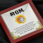 To My Mom, I Need To Say I Love You Mom, Knot Pendant For Mother Gift Ideas For Mother/Daughter, Jewelry For Her, Silver Pendant, Necklace With Message Card