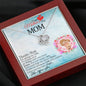 To My Mom, Thanks For Filling My Life With Rainbow And Colors, Happy Mother's Day, Silver Pendant For Mom, Jewelry For Her, Birthday, Necklace With Message Card