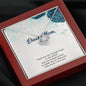 To My Mom, I Love You So Much, Jewelry For Her, Necklace With Message Card, Birthday, Christmas, Silver Knot Necklace, Beautiful Pendant For Mother, Gift Ideas