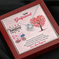Gift For Girlfriend/Soulmate/Wife, Love Knot Pendant For Her, Necklace With message Card, Couple Jewelry, Present For Valentine's Day, Couple Collection